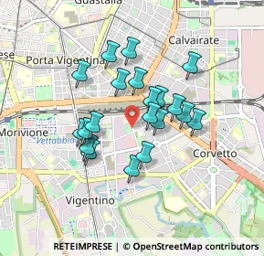 Mappa Via Calabiana, 20139 Milano MI, Italia (0.6895)