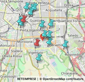 Mappa Via Calabiana, 20139 Milano MI, Italia (1.81267)