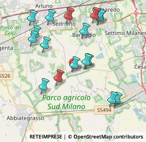 Mappa Via Luigi Cadorna, 20080 Cisliano MI, Italia (4.22118)