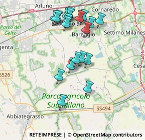 Mappa Via Luigi Cadorna, 20080 Cisliano MI, Italia (3.7405)