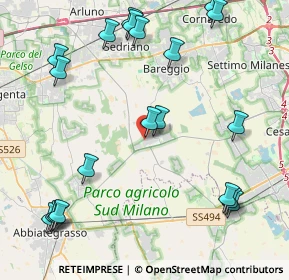 Mappa Via Luigi Cadorna, 20080 Cisliano MI, Italia (5.316)