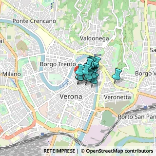 Mappa Vicolo S. G. In Foro, 37121 Verona VR, Italia (0.32529)