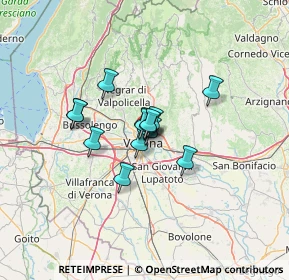 Mappa Via Sant'Eufemia, 37121 Verona VR, Italia (7.52643)