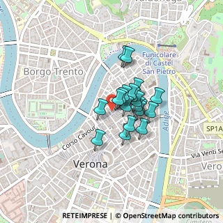 Mappa Corte S. Giovanni in Foro, 37121 Verona VR, Italia (0.253)