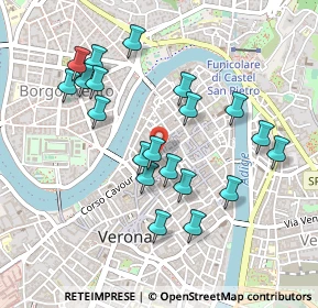 Mappa Corte S. Giovanni in Foro, 37121 Verona VR, Italia (0.458)