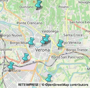 Mappa Corte S. Giovanni in Foro, 37121 Verona VR, Italia (2.50818)