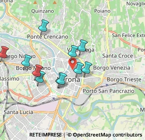 Mappa Corso Porta Borsari, 37121 Verona VR, Italia (1.64909)