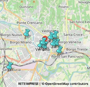 Mappa Corso Porta Borsari, 37121 Verona VR, Italia (1.52)