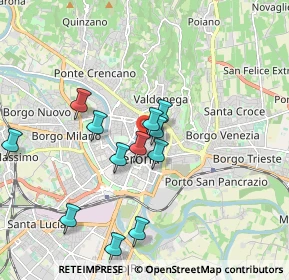 Mappa Via Sant'Eufemia, 37121 Verona VR, Italia (1.69)