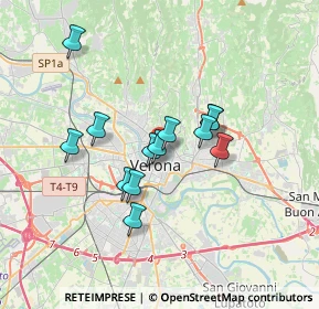 Mappa Corso Porta Borsari, 37121 Verona VR, Italia (2.73385)