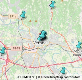 Mappa Vicolo San Giovanni in Foro, 37121 Verona VR, Italia (2.79769)