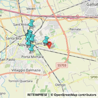 Mappa Str. Privata Bellazzi, 28100 Novara NO, Italia (1.88)