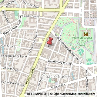 Mappa Via Carlo Frasconi, 5, 28100 Novara, Novara (Piemonte)