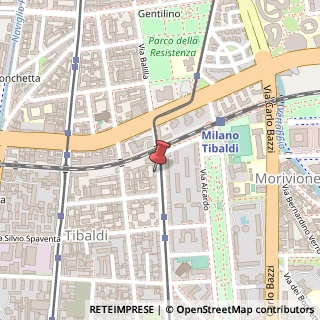 Mappa Via Giovanni Pezzotti, 10, 20141 Milano, Milano (Lombardia)