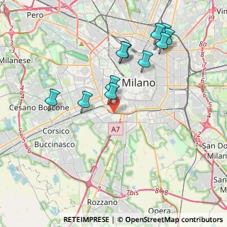 Mappa Via Franco Russoli, 20124 Milano MI, Italia (4.02636)