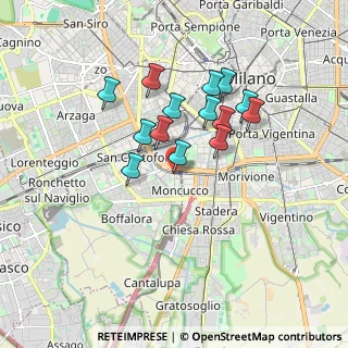 Mappa Via Valsolda, 20143 Milano MI, Italia (1.44429)