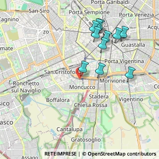 Mappa Via Valsolda, 20143 Milano MI, Italia (2.11091)