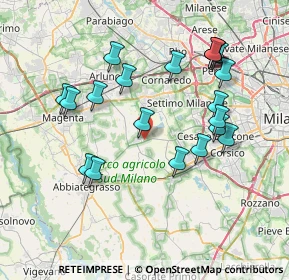 Mappa Via Cusago, 20080 Cisliano MI, Italia (7.713)