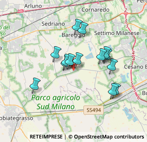 Mappa Via Cusago, 20080 Cisliano MI, Italia (2.91357)