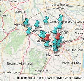 Mappa Via G. Gennari, 35035 Mestrino PD, Italia (10.6025)