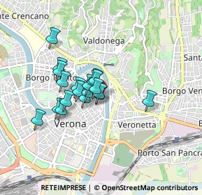 Mappa Largo Pescheria Vecchia, 37121 Verona VR, Italia (0.611)