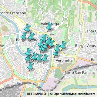 Mappa Via Ponte Nuovo, 37121 Verona VR, Italia (0.671)