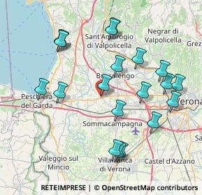Mappa Sona, 37060 Sona VR, Italia (8.27)