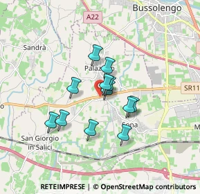 Mappa Sona, 37060 Sona VR, Italia (1.22333)