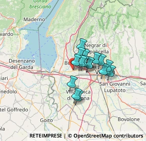 Mappa Sona, 37060 Sona VR, Italia (8.315)