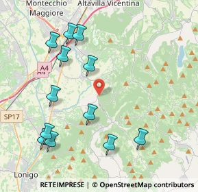 Mappa Via San Gaudenzio, 36040 Grancona VI, Italia (4.5025)