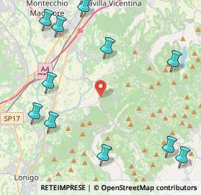 Mappa Via San Gaudenzio, 36040 Grancona VI, Italia (5.70818)