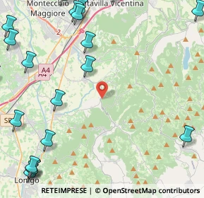 Mappa Via San Gaudenzio, 36040 Grancona VI, Italia (6.8645)