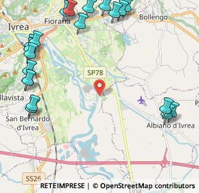 Mappa Via Pratisecchi, 10015 Ivrea TO, Italia (2.97)