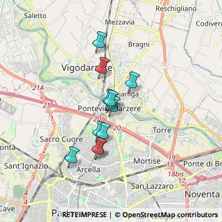 Mappa Via Giovanni Cocchi, 35133 Padova PD, Italia (1.32909)