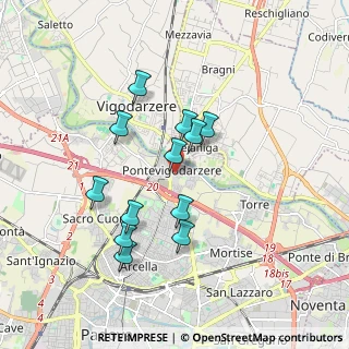 Mappa Via Giovanni Cocchi, 35133 Padova PD, Italia (1.56083)