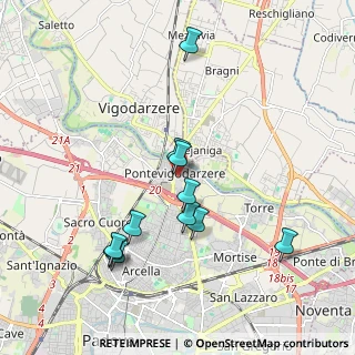 Mappa Via Giovanni Cocchi, 35133 Padova PD, Italia (1.86)