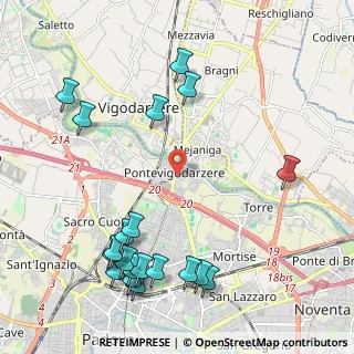 Mappa Via Giovanni Cocchi, 35133 Padova PD, Italia (2.67)