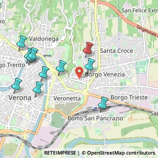 Mappa Via Giovanni Francesco Caroto, 37121 Verona VR, Italia (1.15182)