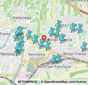 Mappa Via Giovanni Francesco Caroto, 37121 Verona VR, Italia (0.987)