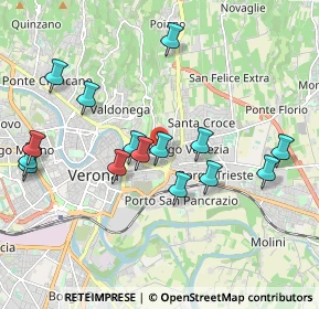 Mappa Via Giovanni Francesco Caroto, 37121 Verona VR, Italia (1.98133)