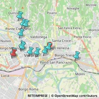 Mappa Via Giovanni Francesco Caroto, 37121 Verona VR, Italia (2.36846)