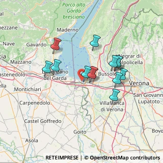 Mappa Via Giacomo Puccini, 37019 Peschiera del Garda VR, Italia (11.90385)