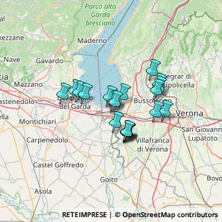 Mappa Via Puccini, 37019 Peschiera del Garda VR, Italia (10.097)