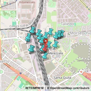 Mappa Via Giacomo Medici del Vascello, 20138 Milano MI, Italia (0.26667)