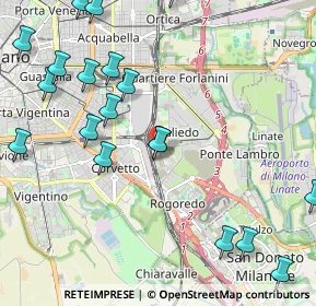 Mappa Via Giacomo Medici del Vascello, 20138 Milano MI, Italia (2.772)