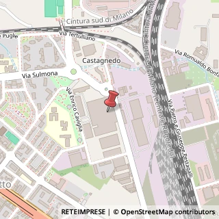 Mappa Via Vincenzo Toffetti, 71, 20139 Milano, Milano (Lombardia)