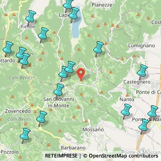 Mappa Via Mason, 36024 Nanto VI, Italia (3.07059)