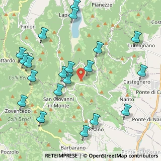 Mappa Via Mason, 36024 Nanto VI, Italia (2.5235)
