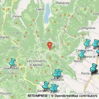 Mappa Via Mason, 36024 Nanto VI, Italia (3.8035)