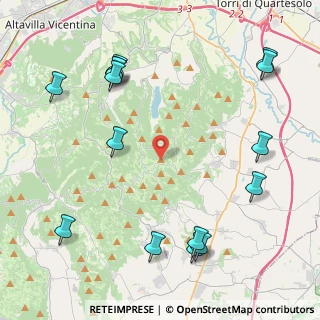 Mappa Via Mason, 36024 Nanto VI, Italia (5.466)